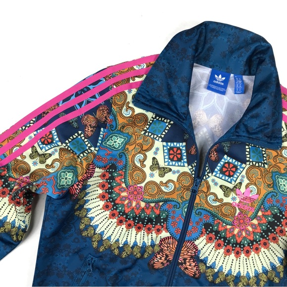 Adidas x Farm Rio Borbomix Firebird Track Jacket - Picture 3 of 12